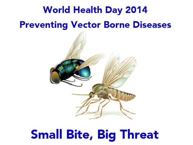 World Health Day 2014 - Preventing Vector Borne Diseases