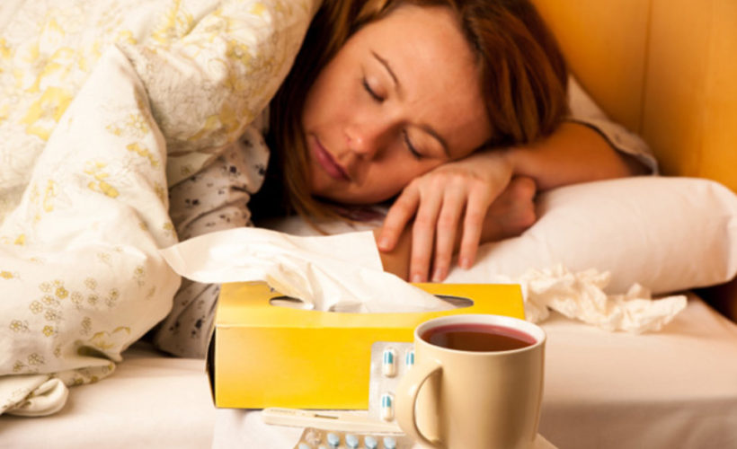 Things you should not do when you have a cold