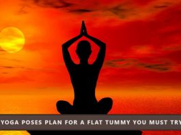 Yoga poses for flat tummy