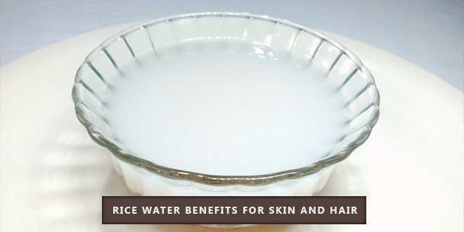 uses of rice water