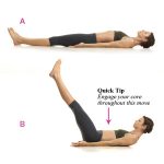 flat ab exercises straight leg raises 150x150 - Top five best exercises for flat abs