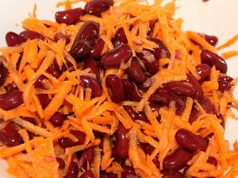 Carrot salad for weight loss