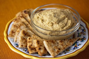 how to make Indian style hummus recipe 