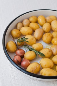 Fibre-rich baby potatoes healthy recipe