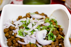 Healthy Aloo Chana Chat recipe