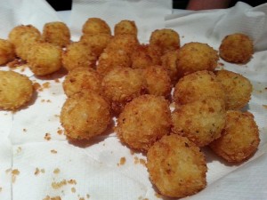 8250201163 25cf0bd869 z 300x225 - Fried Potato Balls recipe