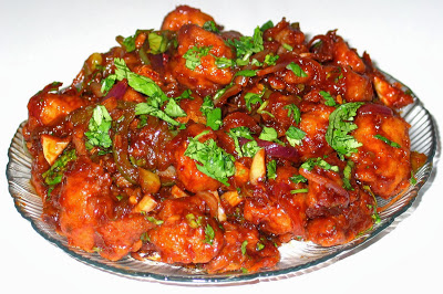 Hot and Spicy Chilly Soya Chunks recipe