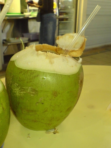 coconut drink 225x300 - Coconut water health benefits