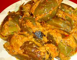 Stuffed Brinjal Cury