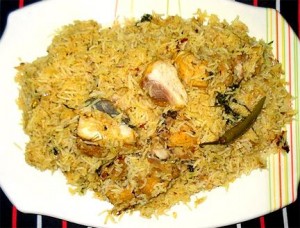 Muslim Style Chicken Biryani Recipe