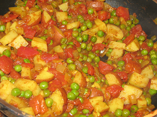 Delicious Tomato Rice With Peas Recipe