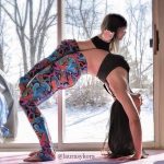 Laura Sykora Yoga with Daughter