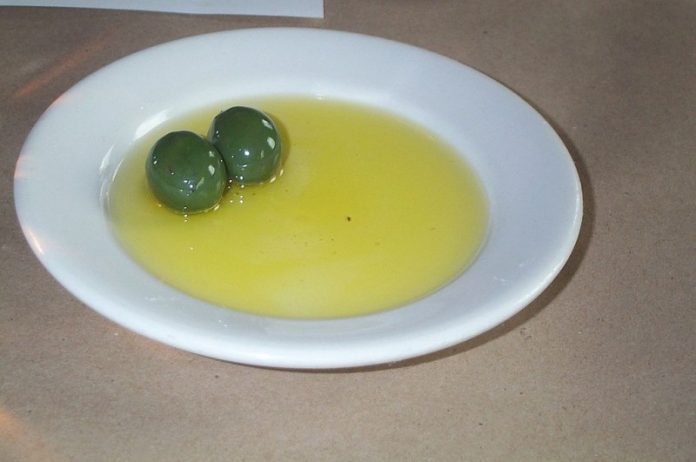 Hair spa with olive oil