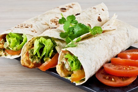 Delicious capsicum wrap recipe for breakfast