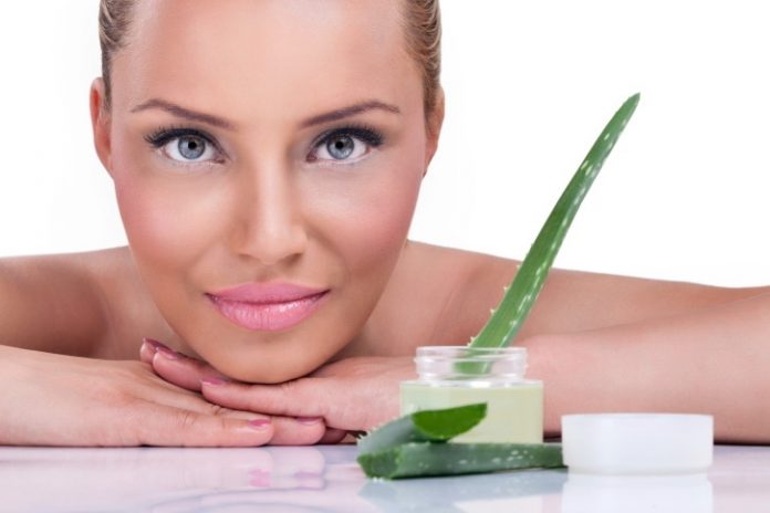 aloe vera gel for face