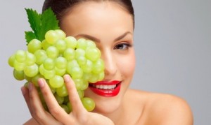 Skin Care With Grapes