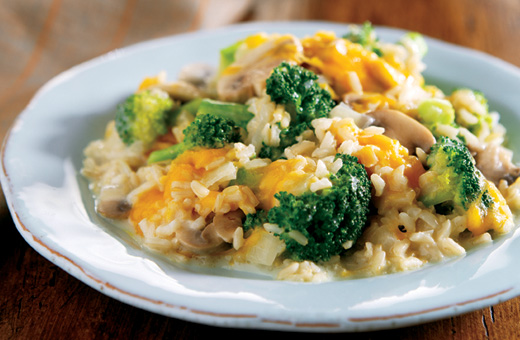 Broccoli and Rice Casserole Broccoli and Rice Casserole