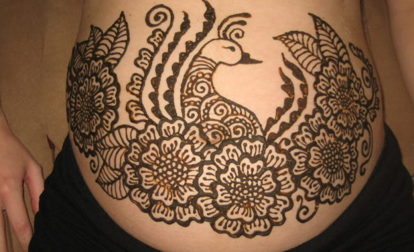 Belly Henna Designs