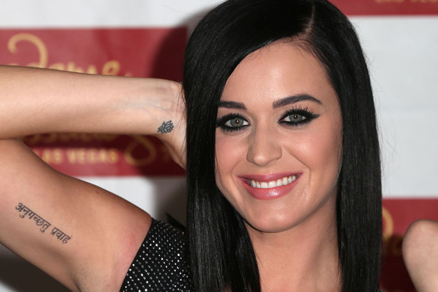 Katy Perry tattoo