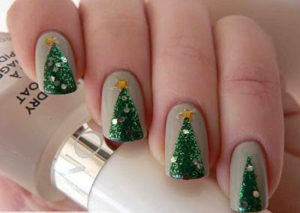 Simple Tree Nail Art