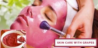 Skin Care With Grapes
