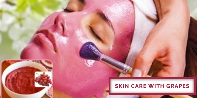 Skin Care With Grapes