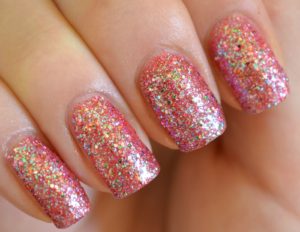 Elegant Sparkle Nail Art