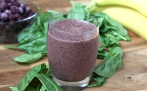 Banana Spinach and Blueberry Smoothie 300x185 - Delicious Smoothie for High Blood Pressure