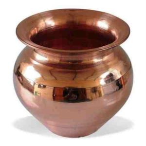 copper. copper vessel kalash tambya lota 1 ltr for pooja 300x300 - Benefits Of Using Copper Vessels you must know