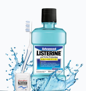 Amazing benefits of Listerine Mouthwash
