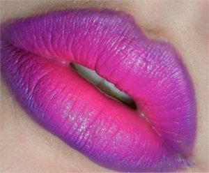 ombre lip Make Up