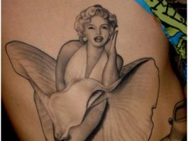 Marilyn Monroe Tattoo Designs
