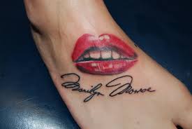 Marilyn Monroe Tattoo Designs