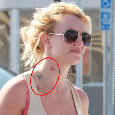 Britney Spears Tattoo Designs