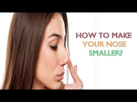 How to Make Your Nose Smaller Naturally?