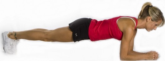 Plank exercise - Make An Exercise Daily To Get A Small Waist!