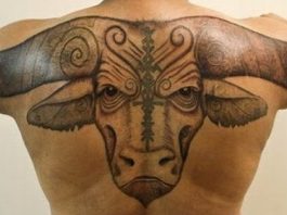 Taurus and Aquarius Tattoos