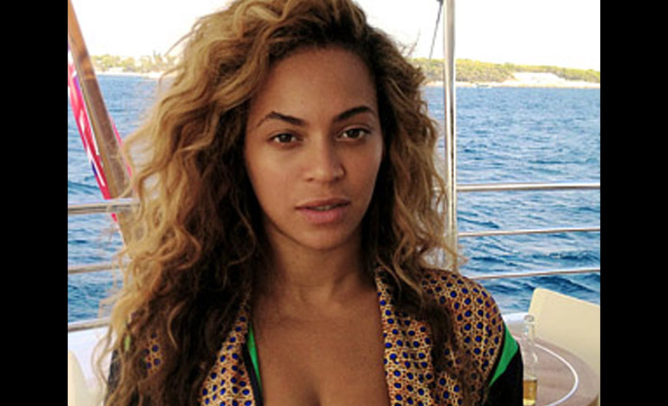 beyonce without makeup