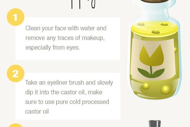 Castor Oil For Eyelashes To Make Longer And Thicker