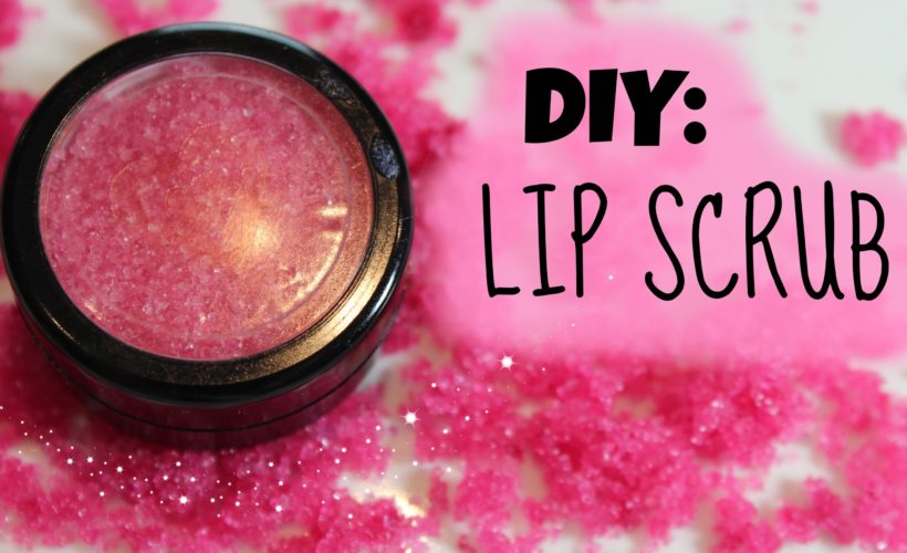 Bubblegum Lip Scrub Recipe