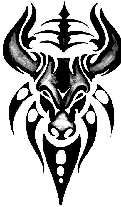 Taurus tattoo design,Taurus and Aquarius Tattoos