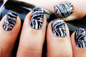 Animal print nail art designs