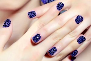 Animal print nail art designs