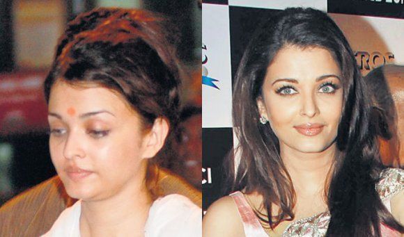 Aishwarya Rai without makeup photos