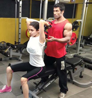 Anushka Sharma Latest Hot Stills from Gym 1 - Anushka Sharma Beauty Secrets And Diet Plan Revealed
