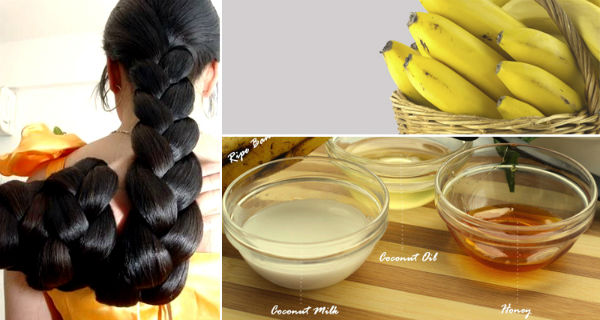 DIY Banana Hair Mask