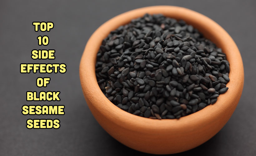 Top 10 Side Effects Of Black Sesame Seeds