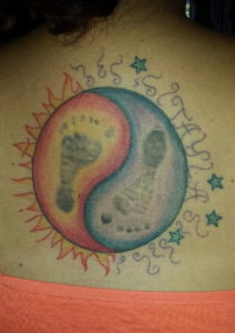 baby footprint tattoos