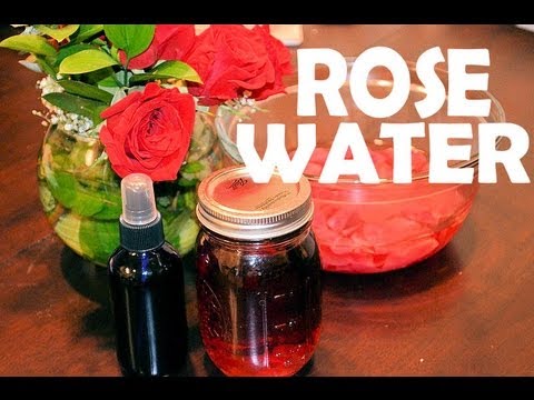 DIY Homemade Rose Water Recipe