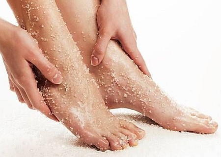 Magnesium Foot Scrub Recipe